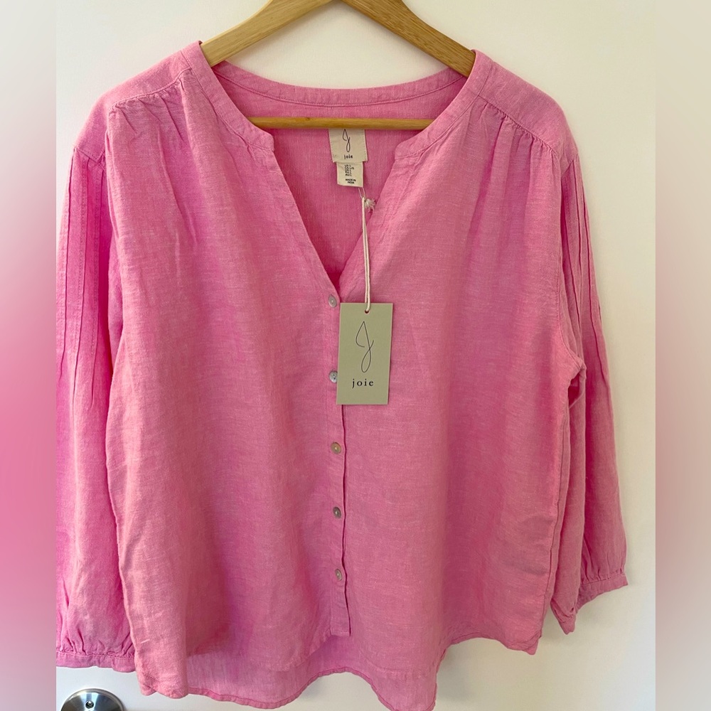 NWT Joie Linen Blend Top - Free under $20 item with full price purchase!